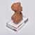 Piccolo busto femminile in terracotta - O/5804 -