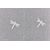 Tendone in lino con libellule applicate - B/2348 -