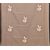 tenda in lino grezzo con applicazioni in panno -B/1864 -