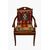 Antico seggiolone piemontese impagliato - M/433 -