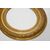 Grande cornice ovale dorata - O/6480 -