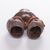 Coppa africana con teste - O/4911 -