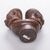 Coppa africana con teste - O/4911 -