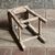 Semplice vecchio sgabello italiano - M/1315 -