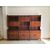 60s WALL BOOKCASE IN BRAZIL ROSEWOOD MODERN VINTAGE DESIGN     