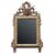 Set of three 18th century mirrors in gilded wood     