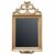 Set of three 18th century mirrors in gilded wood     