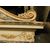 DARS589 - Portale in legno laccato e scolpito, epoca '700, cm L 310 x H 395 x P 35