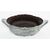 Antico vaso ovale in ghisa con manici - O/4857 -