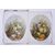 Set di 4 tele ovali con fiori e frutta - O/5542 -