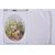 Set di 4 tele ovali con fiori e frutta - O/5542 -