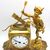 Antico Orologio a Pendolo Impero in bronzo dorato - epoca '800 firmato