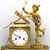 Antico Orologio a Pendolo Impero in bronzo dorato - epoca '800 firmato