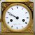 Antico Orologio a Pendolo Impero in bronzo dorato - epoca '800 firmato