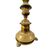 Antico candelabro tornito in ottone
