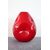 Raffinato vaso rosso in vetro incamiciato, Murano anni '70 PREZZO TRATTABILE