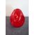 Raffinato vaso rosso in vetro incamiciato, Murano anni '70 PREZZO TRATTABILE