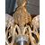  LAMP238 - Lampadario antico in cristallo, mis. cm 80 x H 95