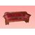 Divano Russo stile Biedermeier del 1800 in legno di mogano e piuma di mogano