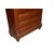 Secretaire francese stile Luigi XVI in legno di bois de rose del 1800 con marmo e intarsi