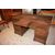 Scrivania italiana con 7 Cassetti in legno di Noce
