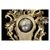Stupendo orologio in bronzo dorato in stile barocco francese del 1800 con putti