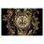 Stupendo orologio in bronzo dorato in stile barocco francese del 1800 con putti
