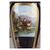 Grande vaso in porcellana manifattura Vienna del 1800 a fondo blu e decori oro