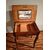 Toilette francese stile transizione del 1800 in palissandro con intarsi