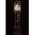 Orologio a colonna inglese del 1800 in mogano intarsiato quadrante firmato J.R. OGDEN Harrogate Vittoriano 