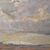 QUADRI ANTICHI, QUADRI MARE, MARINA CON VILLAGGIO, OLIO SU TAVOLA, XIX.  (QM567)