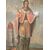 Icona di inizio 1800 raffigurante Santa Barbara con cornice
