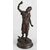 Scultura francese in bronzo di Pierre-Jules Mêne del 1800 "Cattura di lepre"