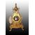 Orologio da tavolo francese in bronzo stile Luigi XV del 1800