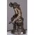 Antica statua in bronzo francese del 1800 firmata Clodion (1738-1814)