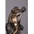 Antica statua in bronzo francese del 1800 firmata Clodion (1738-1814)