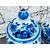 Coppia di vasi con coperchio, Royal Delft, 1988