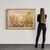Italian landscape painting signed A. Corradi, 1950s