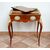 Tavolino/Fioriera Napoleone III Francese in legno esotico pregiato con applicazioni di placche in porcellana di Sevres. Periodo XIX secolo.