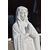 Statua raffigurante Madonna in marmo bianco H 165