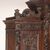 Credenza Doppio Corpo in Stile Neorinascimento Italia Fine XIX Inizio XX Secolo
