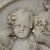 Edward William Wyon (1811 - 1885), Coppia di putti, Bassorilievo in marmo