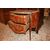 Comoncino francese Stile Luigi XV a 2 cassetti riccamente Intarsiato