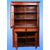 Antica vetrina credenza inglese del 1900 due corpi in mogano 4 ante con cassetti