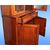 Antica vetrina credenza inglese del 1900 due corpi in mogano 4 ante con cassetti