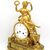 Antico orologio a pendolo Direttorio in bronzo dorato - epoca '700 firmato