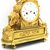 Antico orologio a pendolo Direttorio in bronzo dorato - epoca '700 firmato