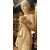  DARS625 - Statua antica in marmo di Carrara, epoca '800, misura cm L 32 x H 110 