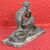 ART DECO, ANTICHE SCULTURE IN BRONZO, UOMO SEDUTO, SCULTORE FRANCESE, XX SECOLO. (STB79)   