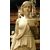  DARS625 - Statua antica in marmo di Carrara, epoca '800, misura cm L 32 x H 110 
